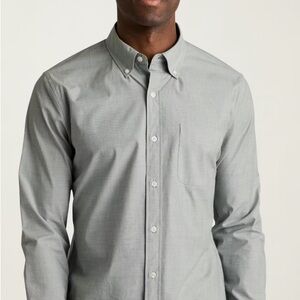 Bonobos Men's Light Gray Casual Button-Down Shirt